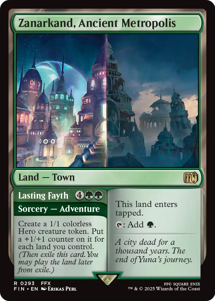 Zanarkand, Ancient Metropolis (FIN-293) - FINAL FANTASY Foil