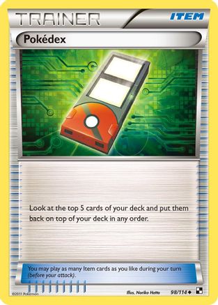 Pokedex 098  Black and White - Uncommon