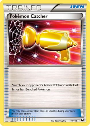 Pokemon Catcher (Gold)  - Holofoil Dark Explorers - Secret Rare