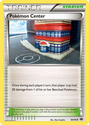 Pokemon Center 090  - Reverse Holofoil Next Destinies - Uncommon