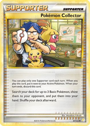Pokemon Collector 097  - Reverse Holofoil HeartGold SoulSilver - Uncommon