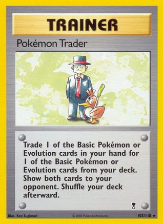 Pokemon Trader 103  - Reverse Holofoil Legendary Collection - Rare