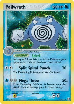 Poliwrath  FireRed & LeafGreen - Holo Rare