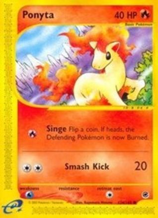Ponyta 126  Expedition - Common