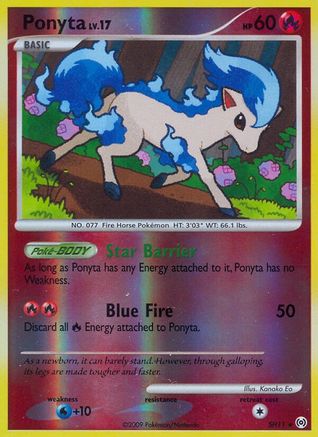 Ponyta (Shiny)  - Reverse Holofoil Arceus - Shiny Holo Rare