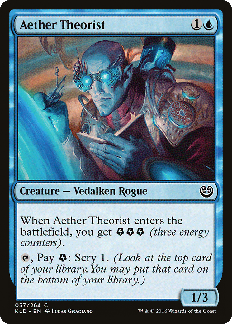 Aether Theorist (KLD-037) - Kaladesh Foil