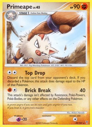 Primeape  Supreme Victors - Rare