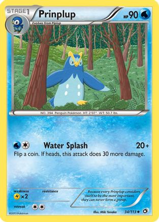Prinplup  Legendary Treasures - Uncommon