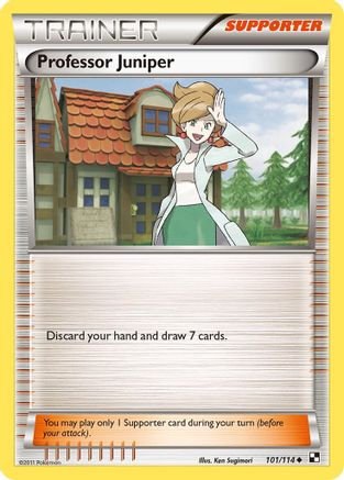 Professor Juniper 101  Black and White - Uncommon
