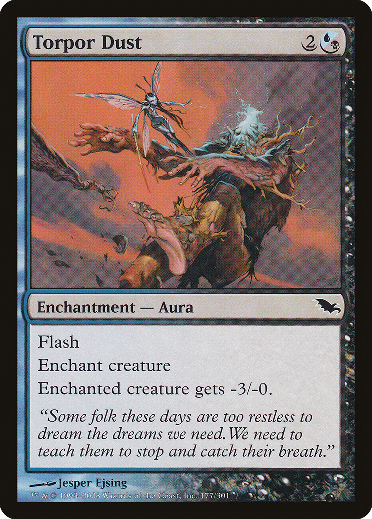 Torpor Dust (SHM-177) - Shadowmoor
