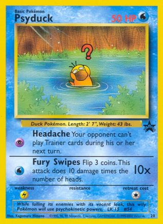 Psyduck 020  WoTC Promo - Promo