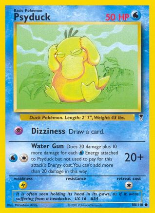 Psyduck  - Reverse Holofoil Legendary Collection - Common