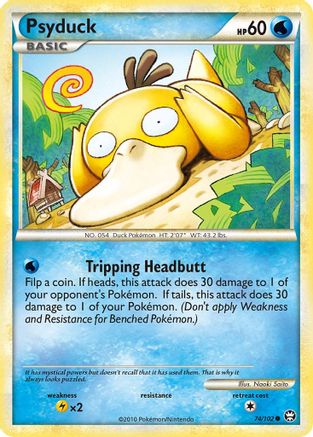 Psyduck 074  Triumphant - Common