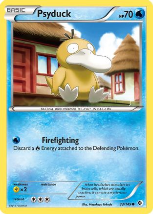 Psyduck (33) (33) 033  Boundaries Crossed - Common