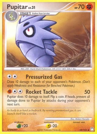 Pupitar  Mysterious Treasures - Uncommon