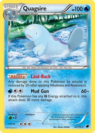 Quagsire  Plasma Freeze - Rare
