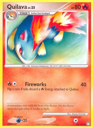 Quilava  Mysterious Treasures - Uncommon