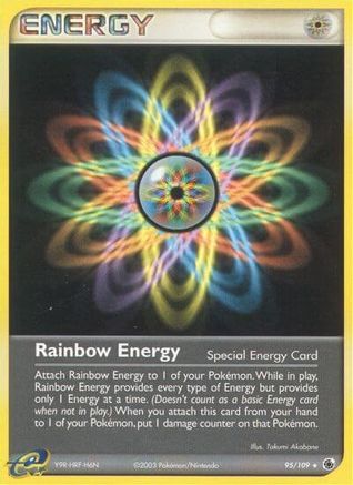 Rainbow Energy/109  Ruby and Sapphire - Rare