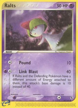 Ralts - 68/109/109  Ruby and Sapphire - Common