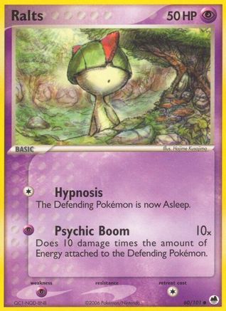 Ralts 060  Dragon Frontiers - Common