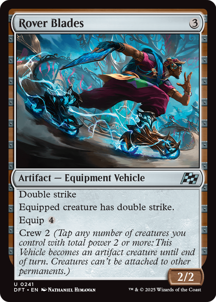 Rover Blades (DFT-241) - Aetherdrift Foil