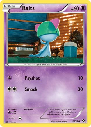 Ralts  - Reverse Holofoil Next Destinies - Common