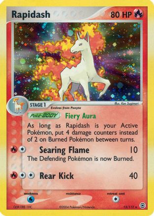 Rapidash  - Holofoil FireRed & LeafGreen - Holo Rare