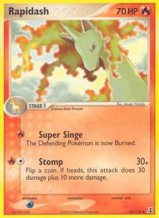 Rapidash 052  Delta Species - Uncommon