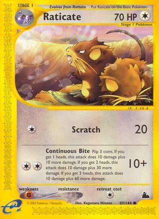 Raticate  Skyridge - Common