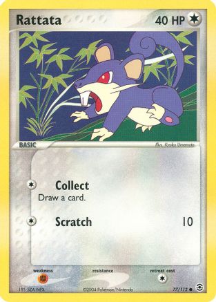 Rattata/112  FireRed & LeafGreen - Common