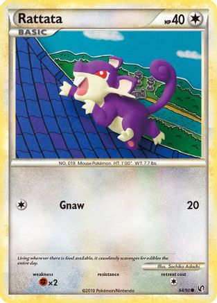 Rattata 064  Undaunted - Common