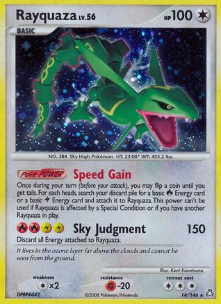 Rayquaza  - Reverse Holofoil Legends Awakened - Holo Rare
