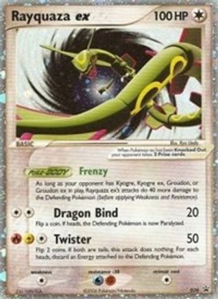 Rayquaza ex - 039 (EX Collector's Tin)  - Holofoil Nintendo Promos - Promo