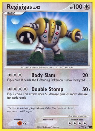 Regigigas  POP Series 9 - Rare
