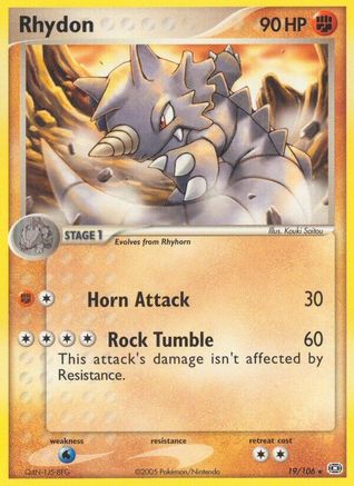 Rhydon  Emerald - Rare
