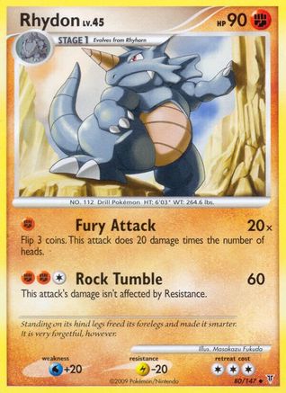 Rhydon  Supreme Victors - Uncommon