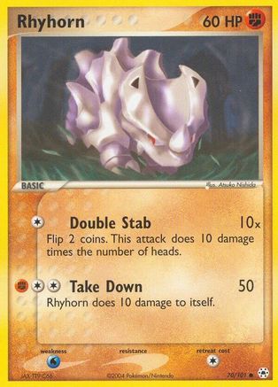 Rhyhorn  Hidden Legends - Common