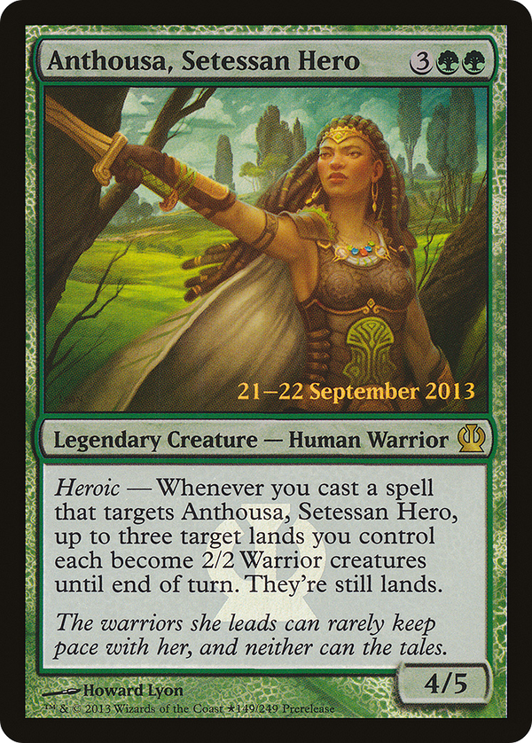 Anthousa, Setessan Hero (PRE-149) - Theros Promos Foil