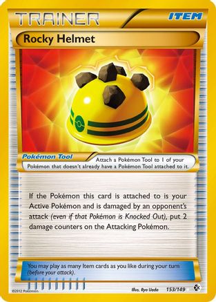 Rocky Helmet (Secret)  - Holofoil Boundaries Crossed - Secret Rare