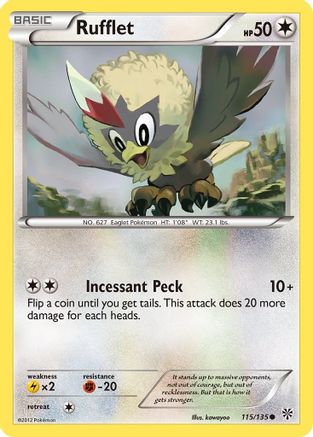 Rufflet  Plasma Storm - Common