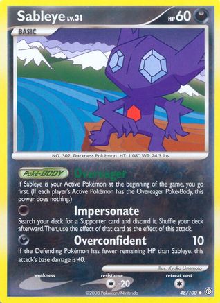 Sableye 048  Stormfront - Uncommon