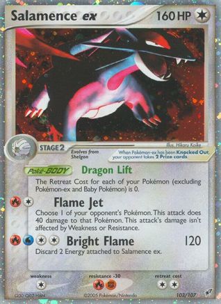 Salamence ex  Deoxys - Ultra Rare