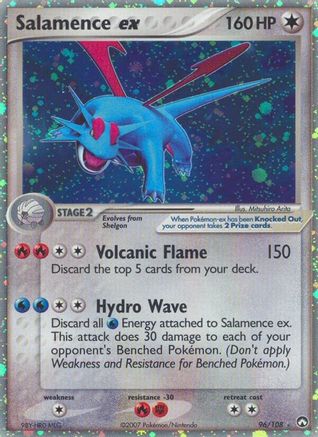 Salamence ex  - Holofoil Power Keepers - Ultra Rare