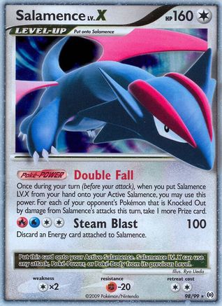 Salamence Lv.X 098  - Holofoil Arceus - Ultra Rare