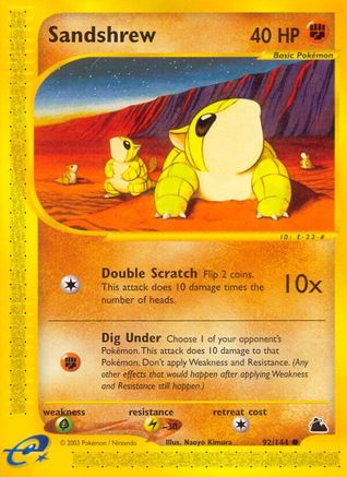 Sandshrew  Skyridge - Common