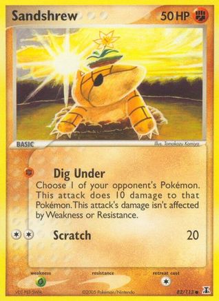 Sandshrew 082  Delta Species - Common