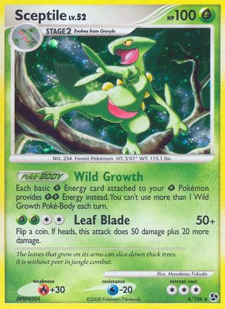 Sceptile  - Holofoil Great Encounters - Holo Rare