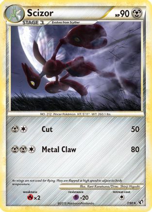 Scizor  - Holofoil Undaunted - Holo Rare