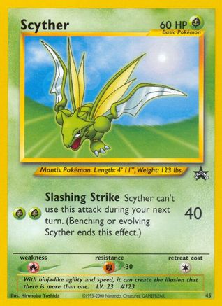 Scyther 045  WoTC Promo - Promo
