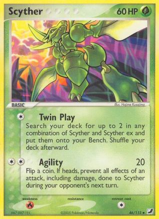Scyther  Unseen Forces - Uncommon